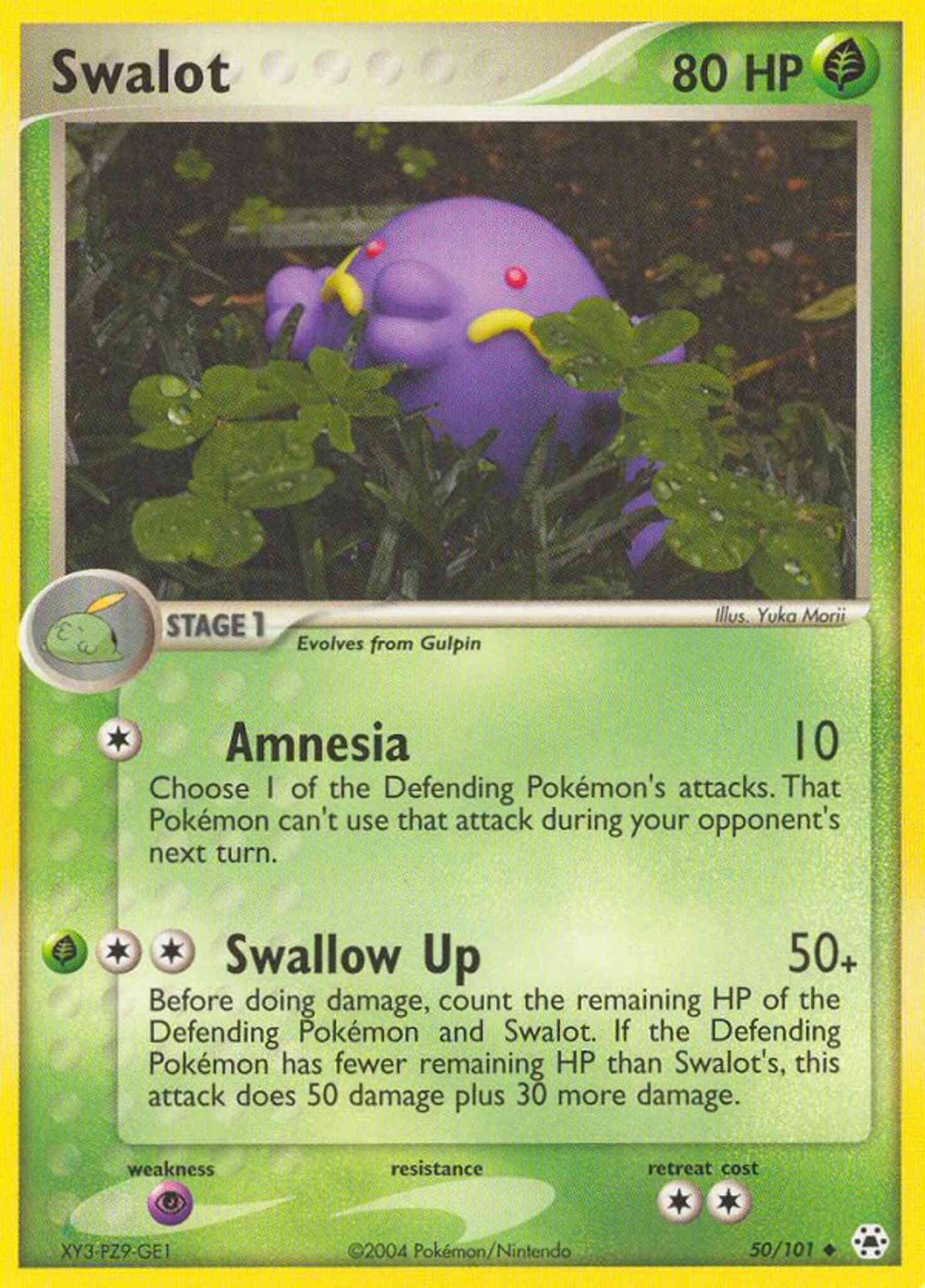 Swalot - 50/101 - Uncommon [ex5-50] [Non-Holo]