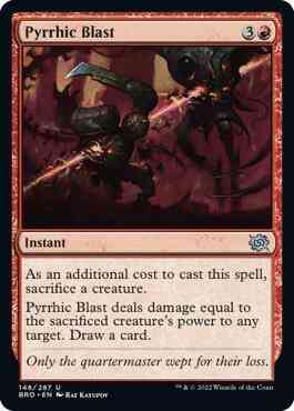 Pyrrhic Blast [148] [The Brothers' War] [Non-Foil]