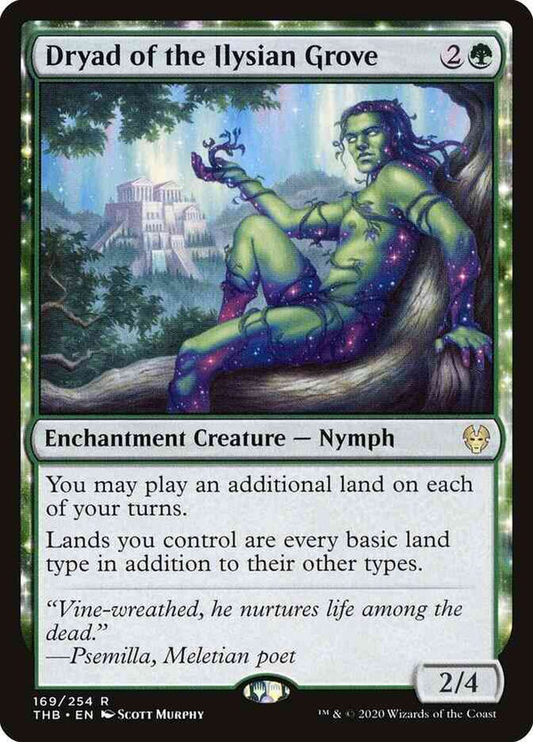 Dryad of the Ilysian Grove [169] [Theros Beyond Death] [Non-Foil]