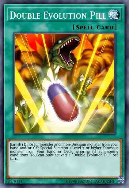 Double Evolution Pill - BLLR-EN028 - Secret Rare - 1st Edition