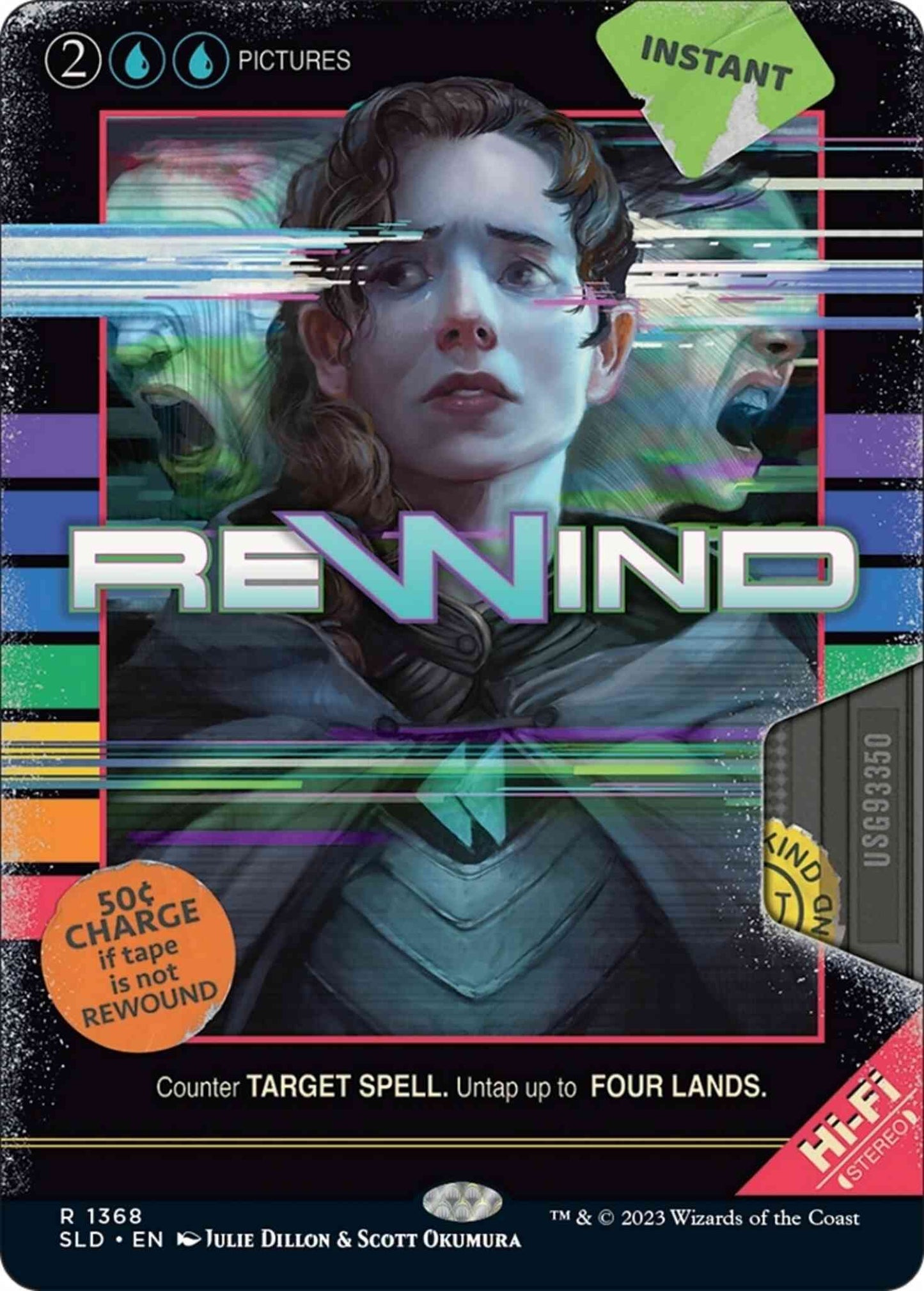 Rewind [1368] [Borderless] [Now On VHS!] [Secret Lair Drop] [Non-Foil]