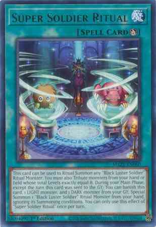 Super Soldier Ritual - MAZE-EN060 - Rare - 1st Edition