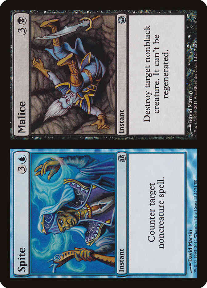 Spite // Malice [71] [Duel Decks: Ajani vs. Nicol Bolas] [Non-Foil]