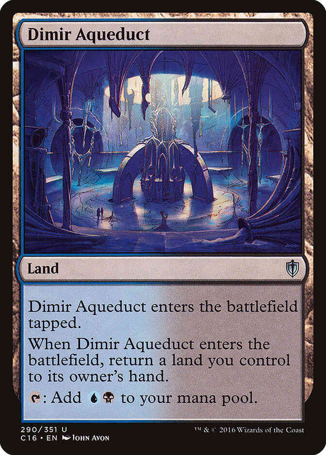 Dimir Aqueduct [290] [Commander 2016] [Non-Foil]