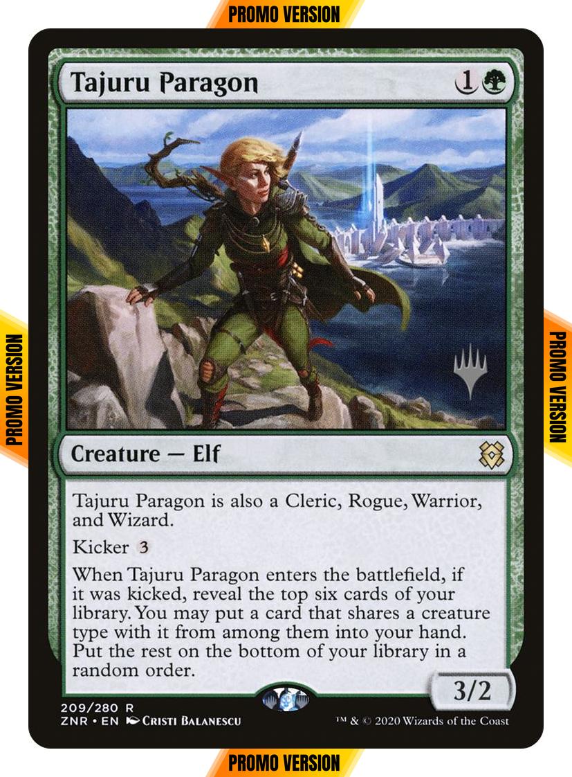 Tajuru Paragon [Promo Pack] [209p] [Zendikar Rising Promos] [Non-Foil]