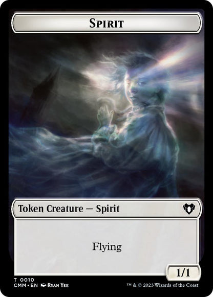 Construct Token (41) // Spirit Token (10) [Commander Masters: Tokens] [Non-Foil]