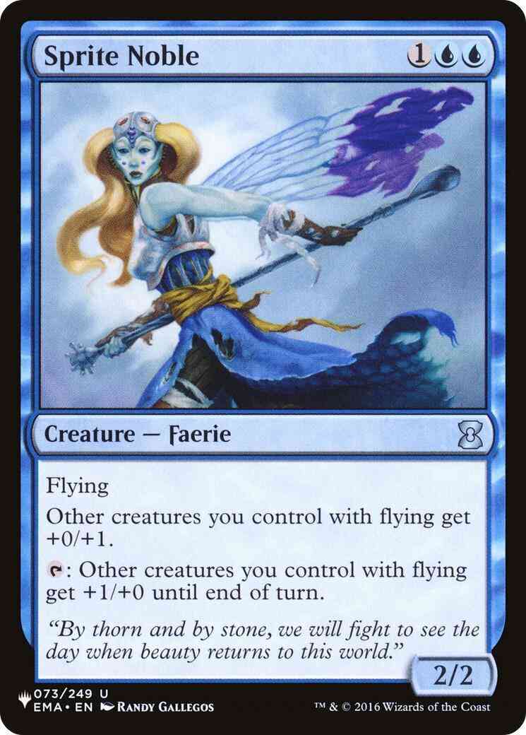 Sprite Noble [EMA-73] [The List] [Non-Foil]