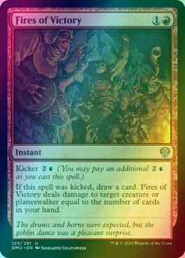 Fires of Victory [123] [Dominaria United] [Foil]