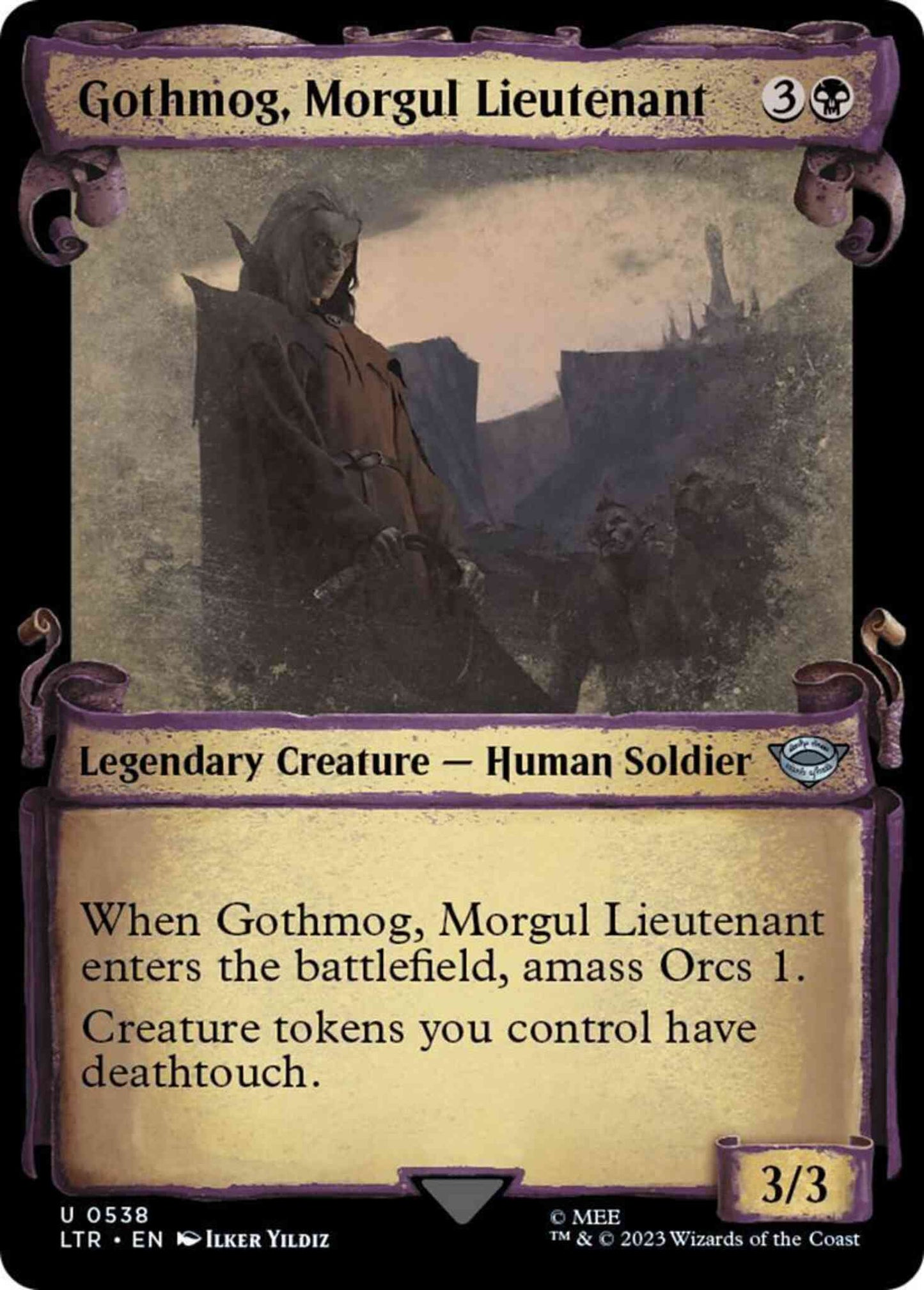 Gothmog, Morgul Lieutenant [538] [Scrolls Showcase] [The Lord of the Rings: Tales of Middle-earth] [Non-Foil]