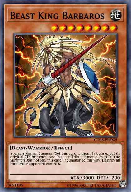 Beast King Barbaros - BP02-EN080 - Rare - Unlimited