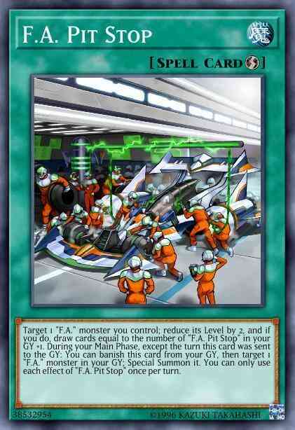 F.A. Pit Stop - MP18-EN162 - Common - 1st Edition