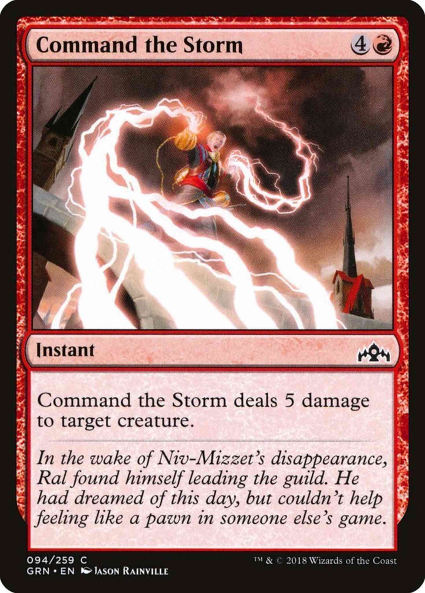 Command the Storm [94] [Guilds of Ravnica] [Non-Foil]