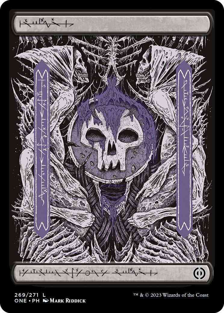 Swamp - Phyrexian [269] [Full Art] [Phyrexianized] [Phyrexia: All Will Be One] [Non-Foil]