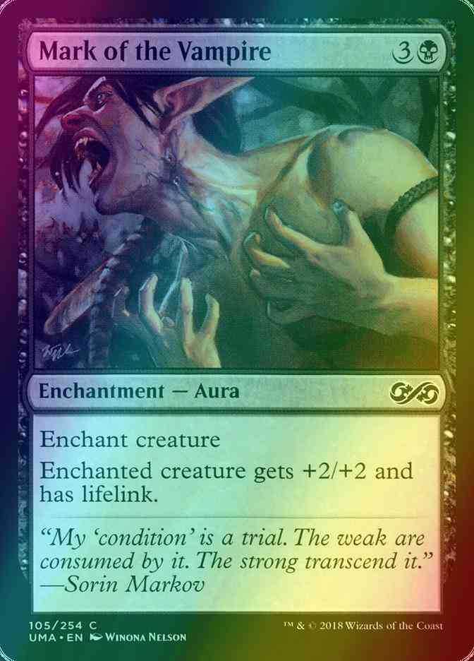 Mark of the Vampire [105] [Ultimate Masters] [Foil]