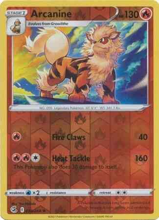 Arcanine - 033/264 - Rare [SWSH8-033] [Reverse Holo]
