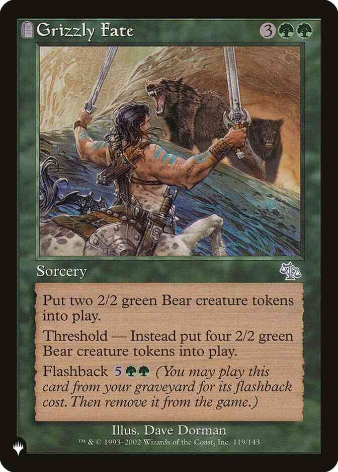 Grizzly Fate [JUD-119] [The List] [Non-Foil]