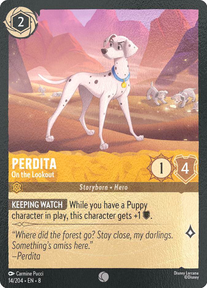 Perdita - On the Lookout - 14/204 [Reign of Jafar] [Cold Foil]