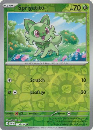 Sprigatito - 013/198 - Common [sv01-013] [Reverse Holo]