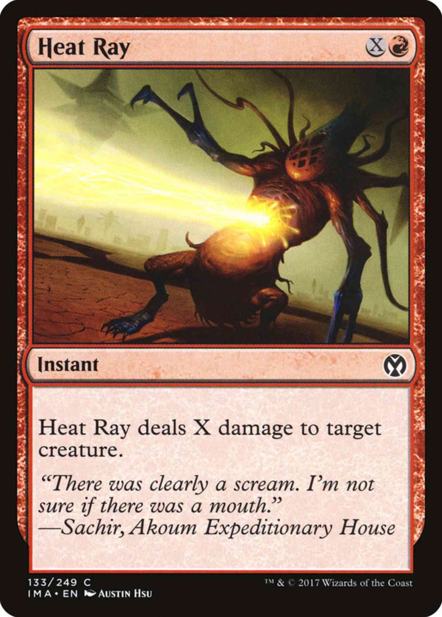 Heat Ray [133] [Iconic Masters] [Non-Foil]