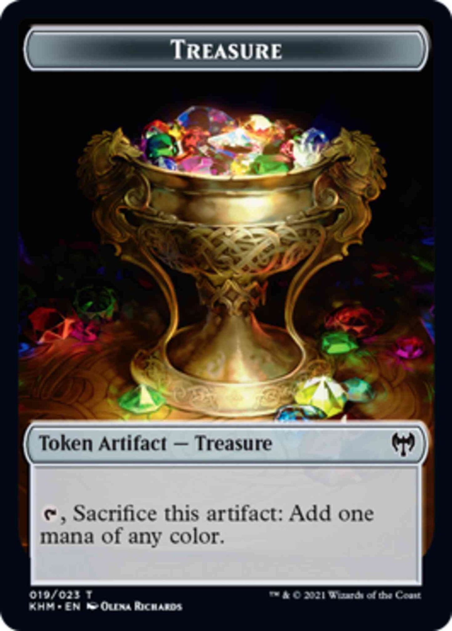 Treasure Token [19] [Kaldheim Tokens] [Non-Foil]