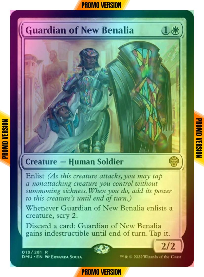 Guardian of New Benalia [19p] [Promo Pack] [Dominaria United: Promos] [Foil]