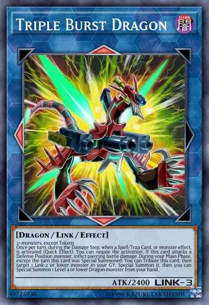 Triple Burst Dragon - SDRR-EN045 - Common - 1st Edition