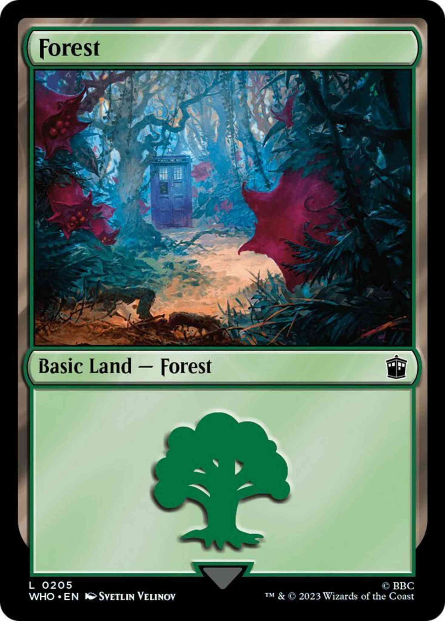 Forest [205] [Universes Beyond: Doctor Who] [Non-Foil]