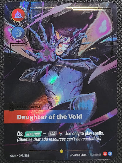 Daughter of the Void (Kai'Sa) — Overnumbered|Foil — ID 17182