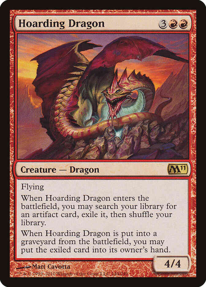 Hoarding Dragon [144] [Magic 2011] [Non-Foil]