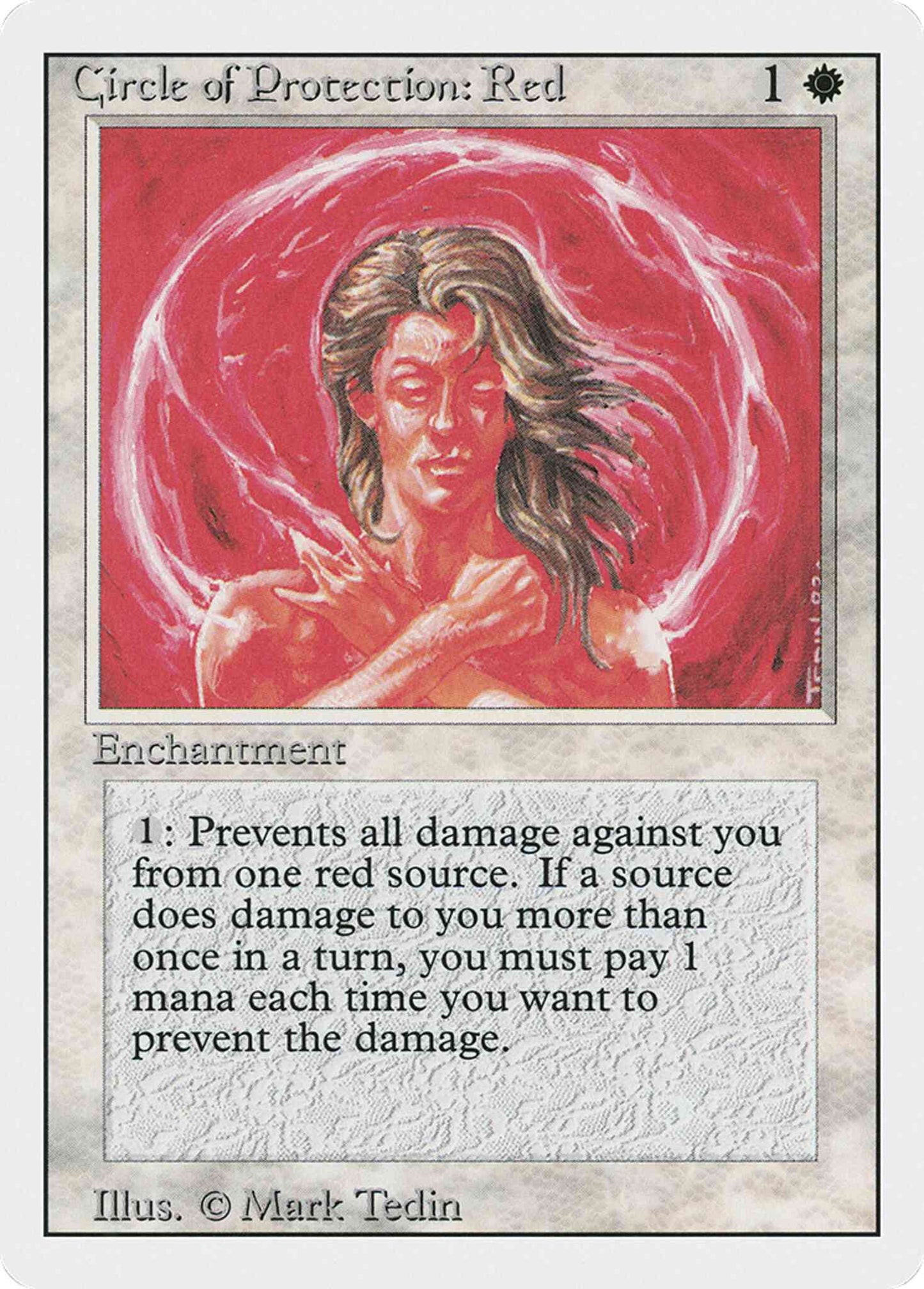 Circle of Protection: Red [12] [Revised Edition] [Non-Foil]