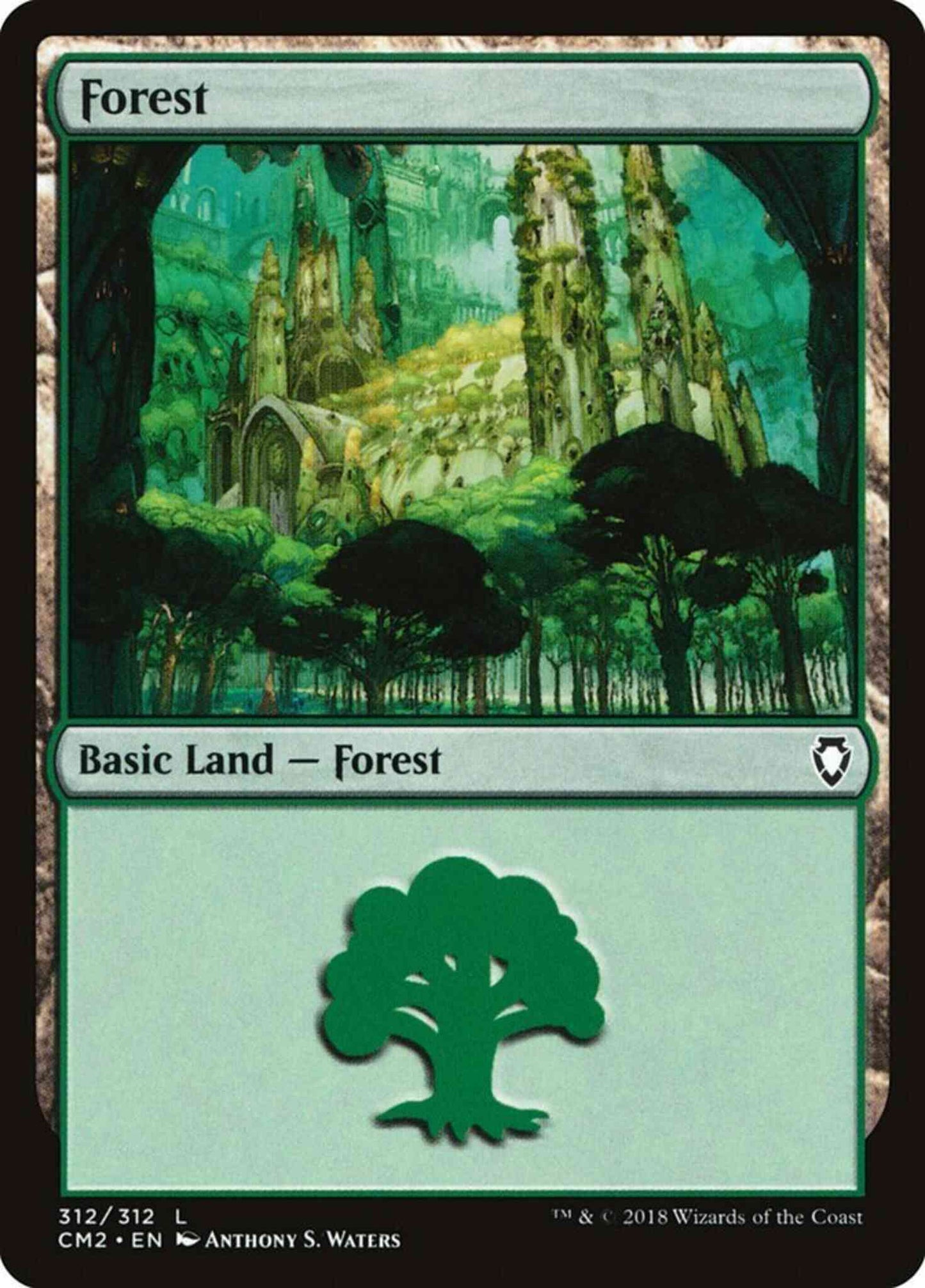 Forest [312] [Commander Anthology Volume II] [Non-Foil]
