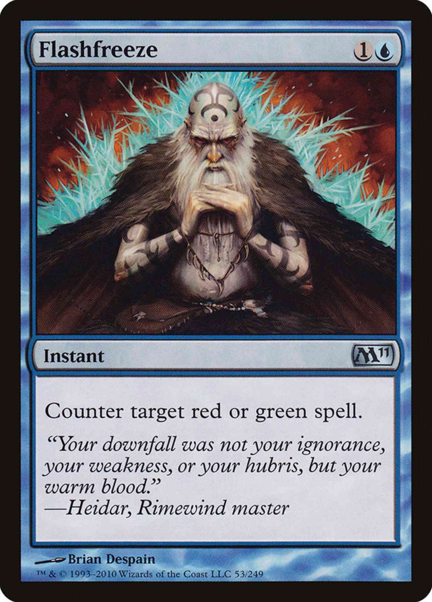 Flashfreeze [53] [Magic 2011] [Non-Foil]