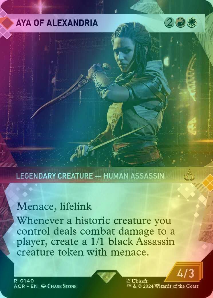 Aya of Alexandria [140] [Memory Corridor Showcase] [Assassin's Creed] [Foil]