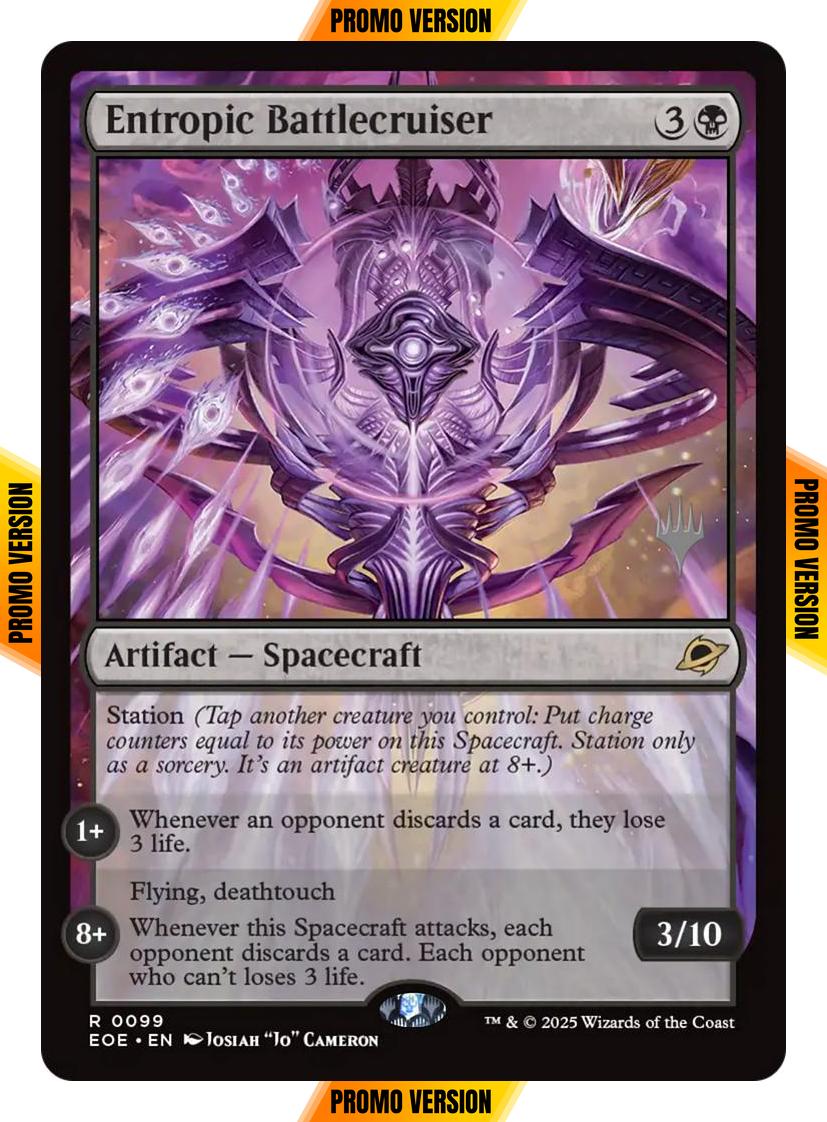Entropic Battlecruiser [99p] [Promo Pack] [Edge of Eternities: Promos] [Non-Foil]