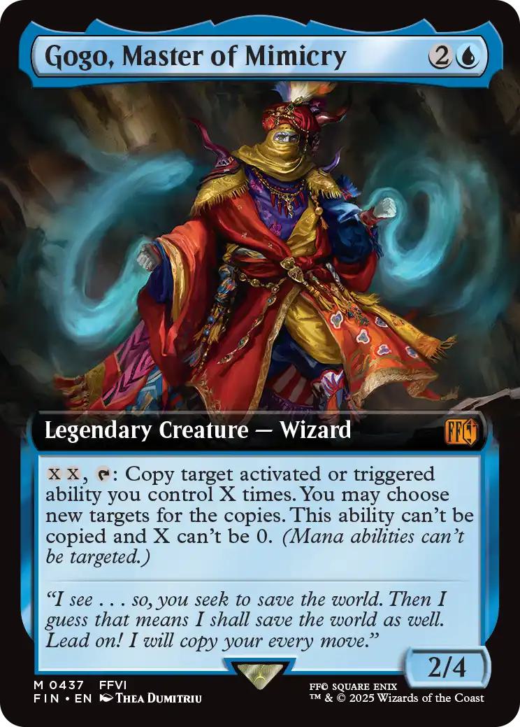 Gogo, Master of Mimicry [437] [Extended Art] [FINAL FANTASY] [Non-Foil]