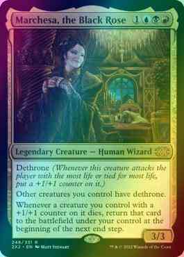 Marchesa, the Black Rose [248] [Double Masters 2022] [Foil]