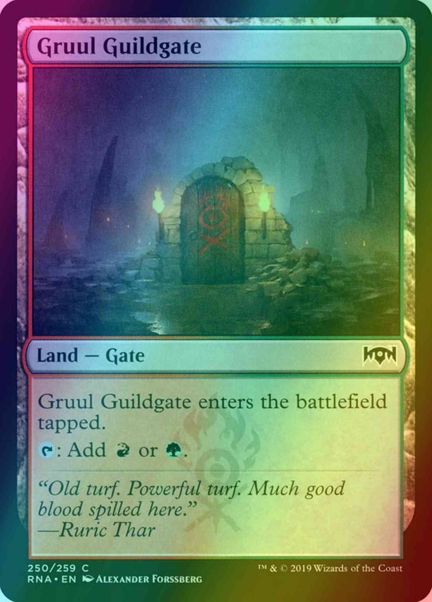 Gruul Guildgate [250] [Ravnica Allegiance] [Foil]