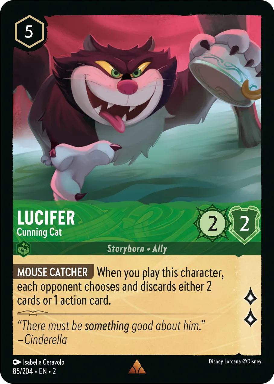Lucifer - Cunning Cat - 85/204 [Rise Of The Floodborn] [Cold Foil]
