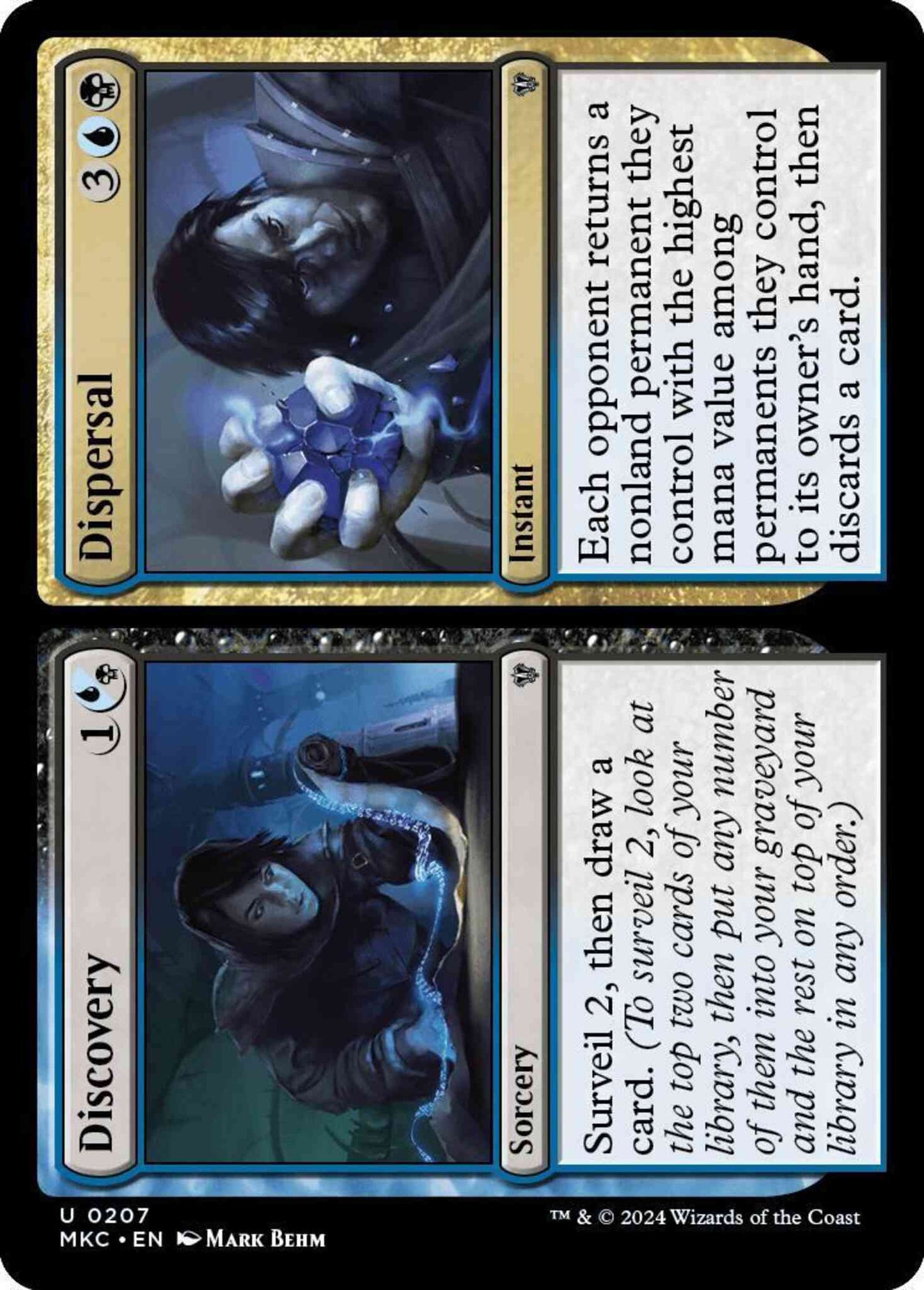 Discovery // Dispersal [207] [Murders at Karlov Manor: Commander] [Non-Foil]