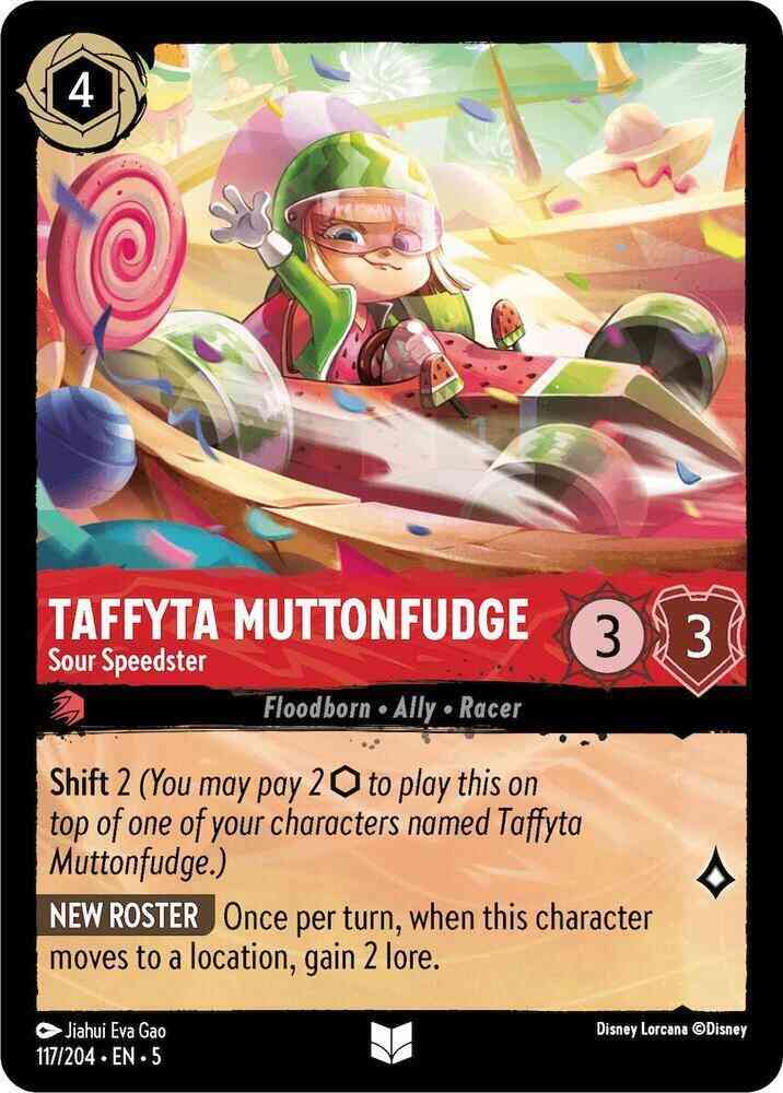 Taffyta Muttonfudge - Sour Speedster - 117/204 [Shimmering Skies] [Non-Foil]