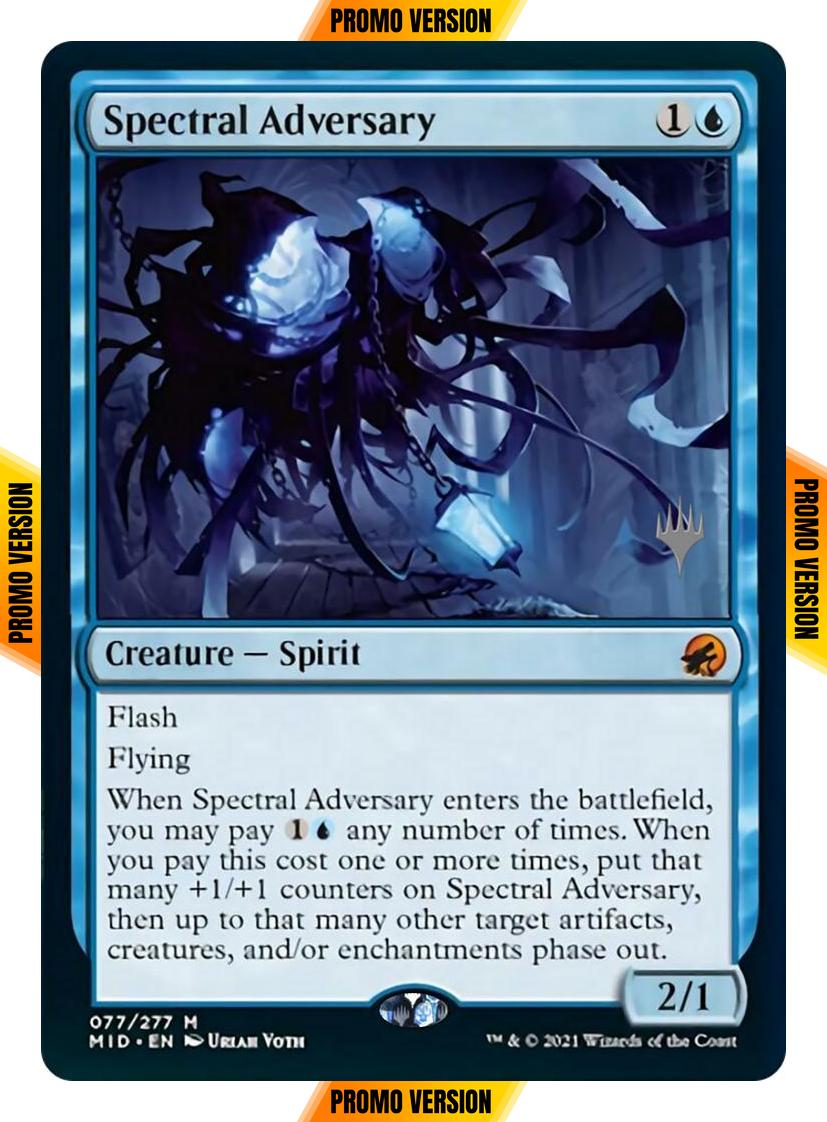 Spectral Adversary [Promo Pack] [77p] [Innistrad: Midnight Hunt Promos] [Non-Foil]