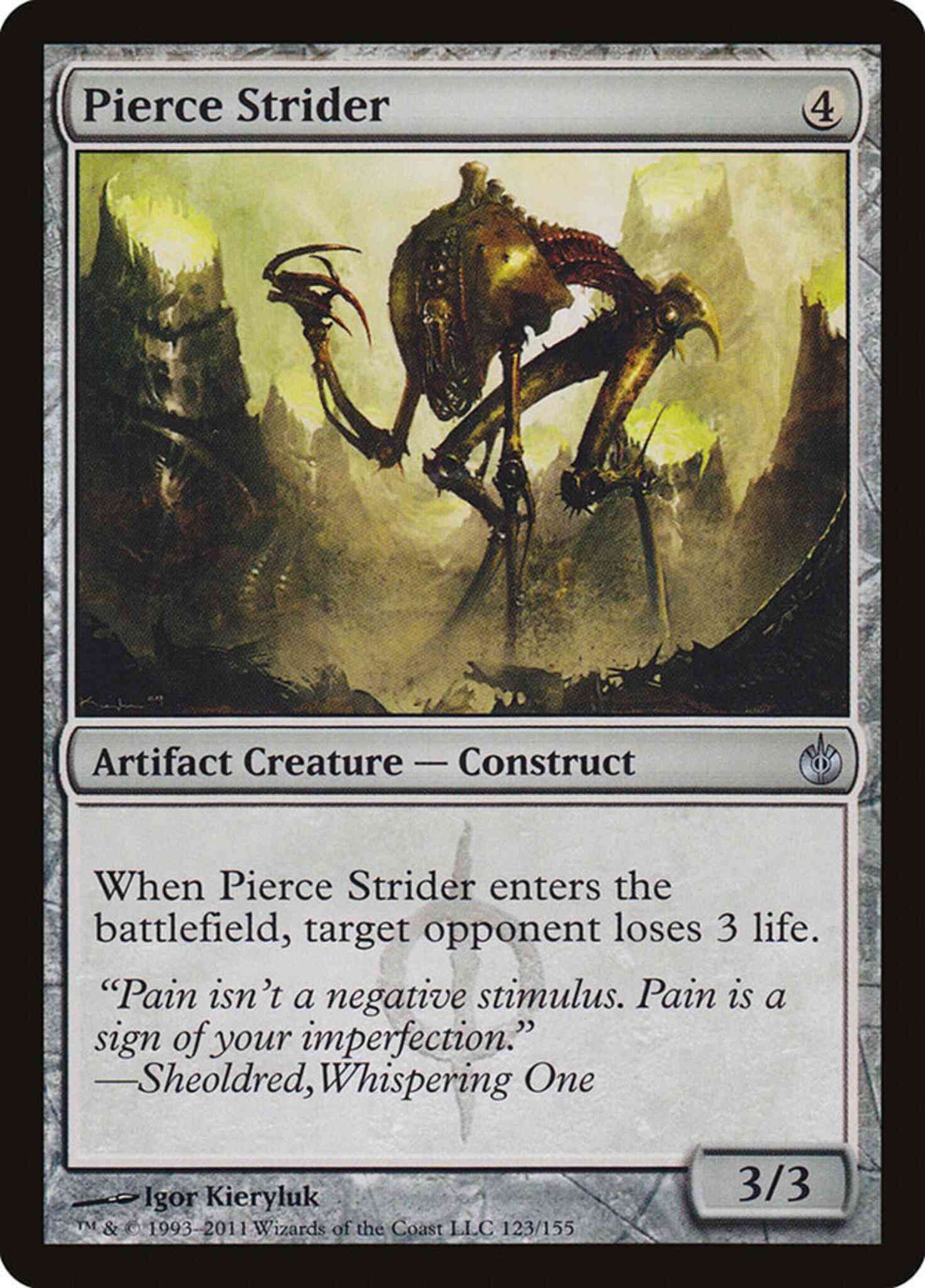 Pierce Strider [123] [Mirrodin Besieged] [Non-Foil]