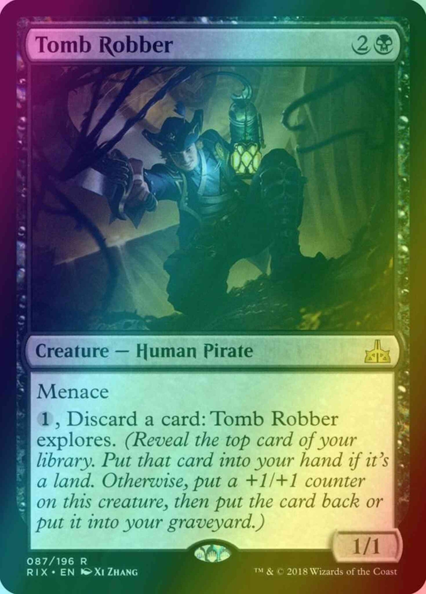 Tomb Robber [87] [Rivals of Ixalan] [Foil]