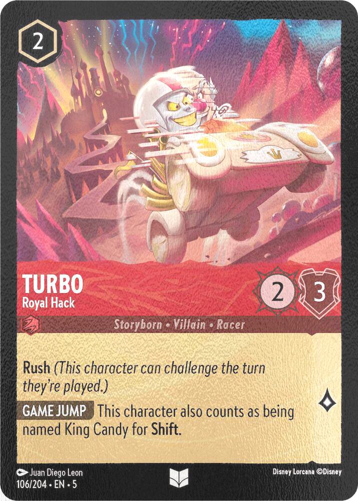 Turbo - Royal Hack - 106/204 [Shimmering Skies] [Cold Foil]