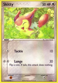 Skitty - 6/10 - Common [Non-Holo]