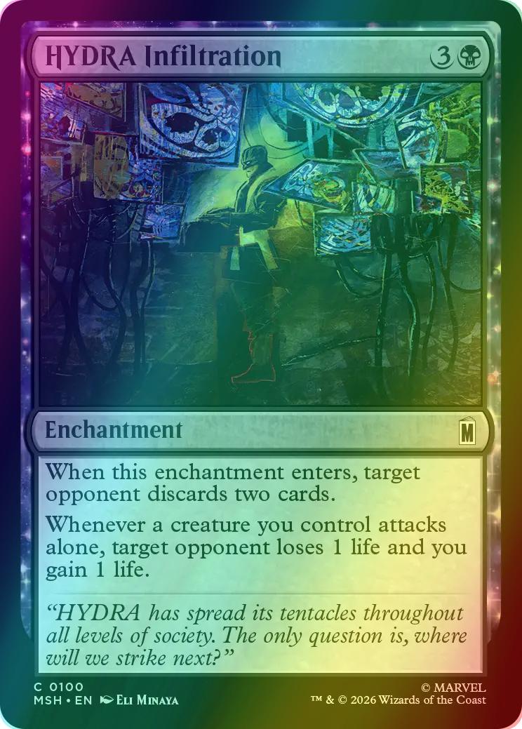 HYDRA Infiltration [100] [Marvel Super Heroes] [Foil]