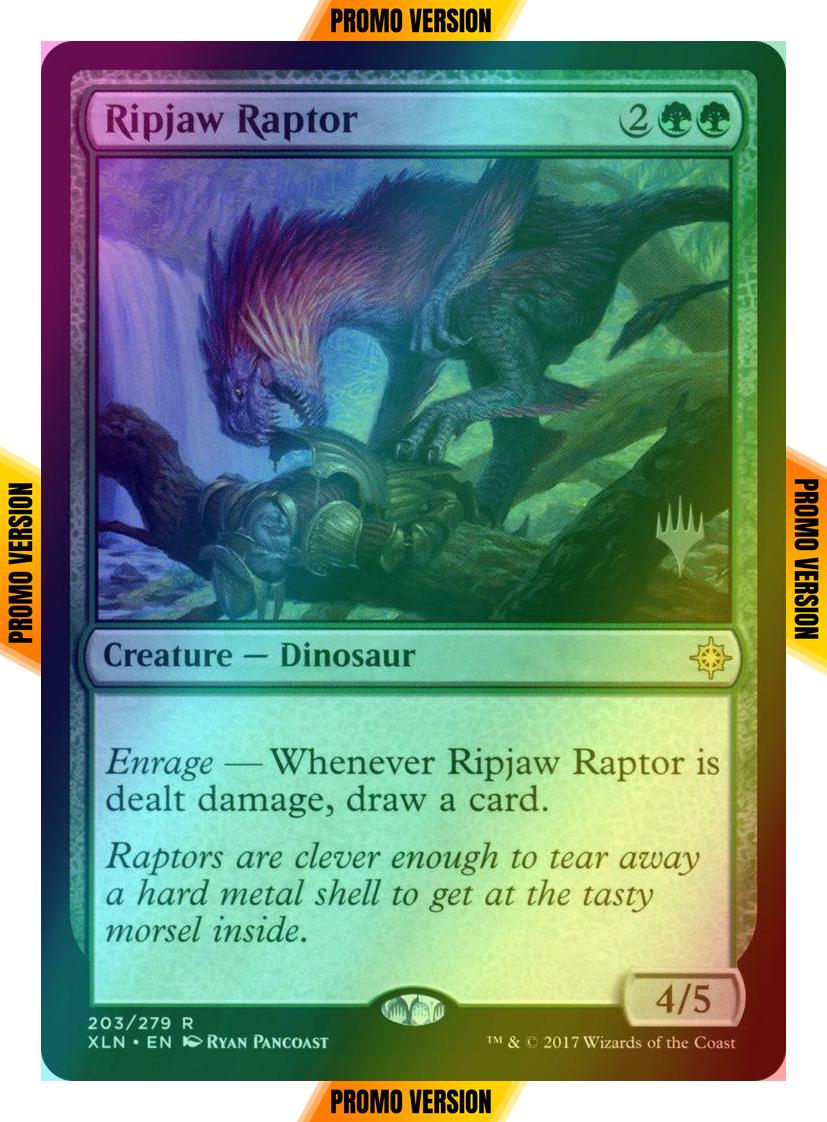 Ripjaw Raptor [203p] [Promo Pack] [Ixalan Promos] [Foil]