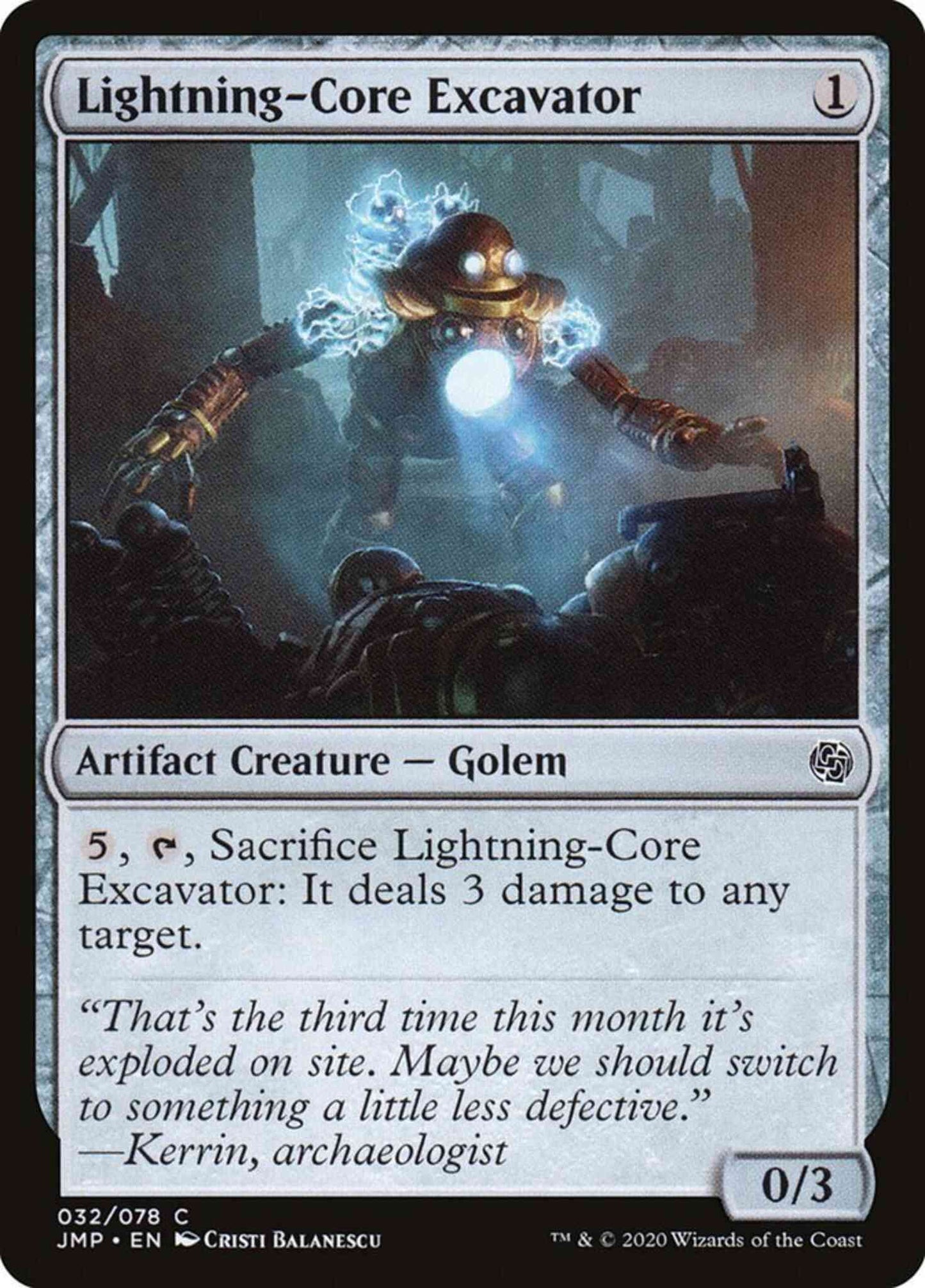 Lightning-Core Excavator [32] [Jumpstart] [Non-Foil]