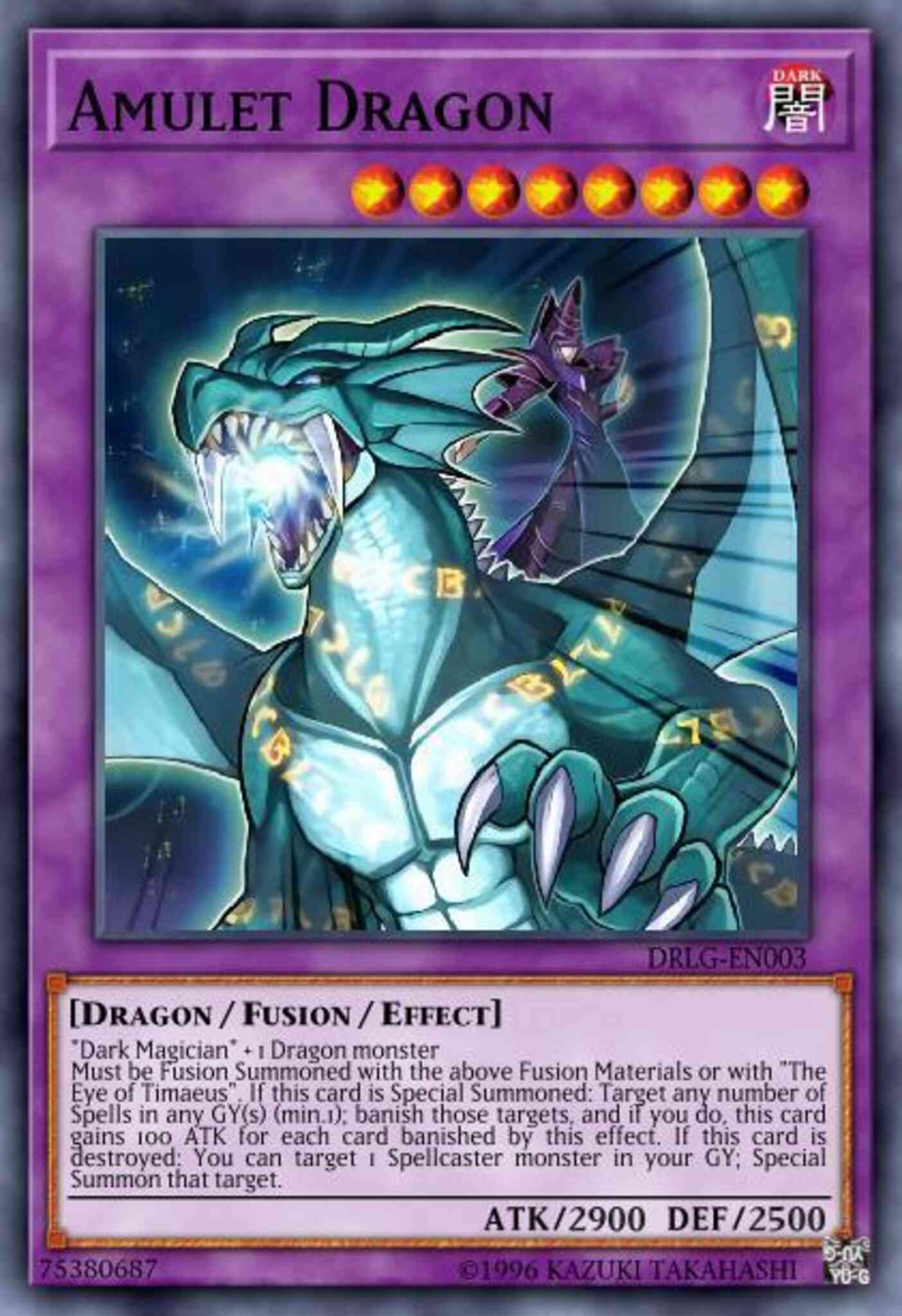 Amulet Dragon - DRL3-EN043 - Ultra Rare - 1st Edition