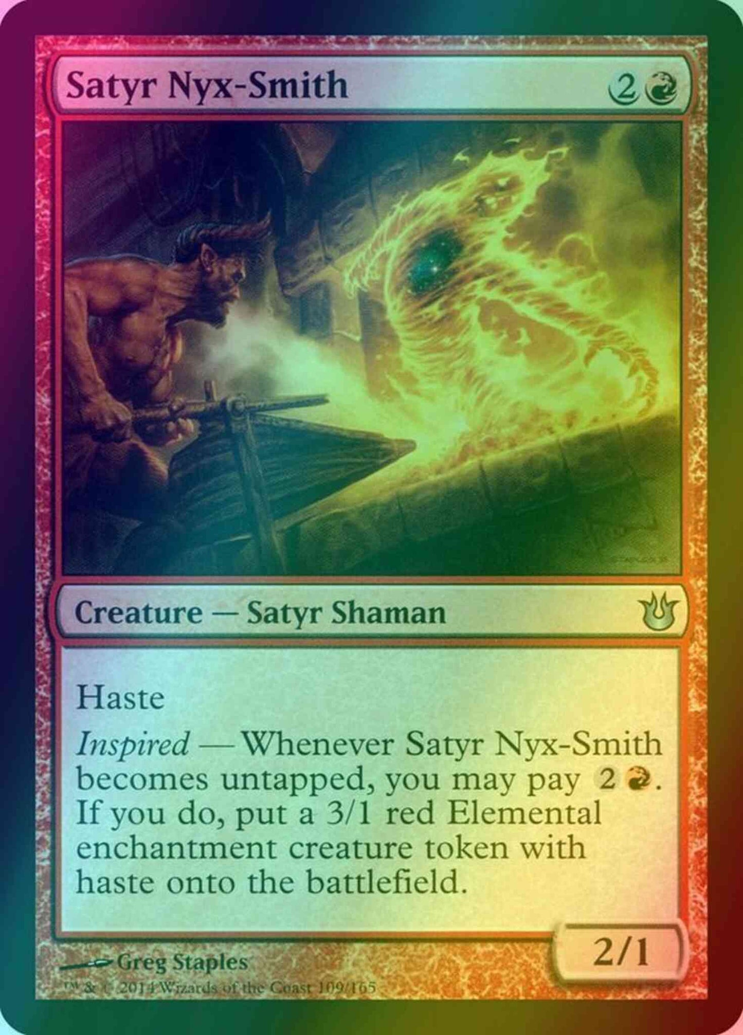 Satyr Nyx-Smith [109] [Born of the Gods] [Foil]